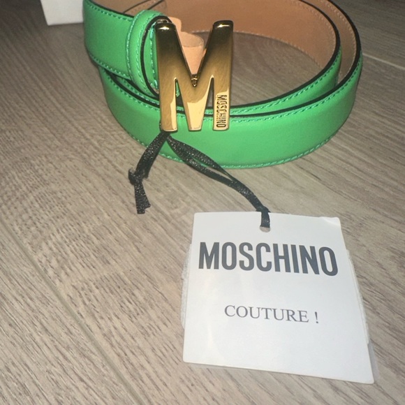 Moschino - leather belt